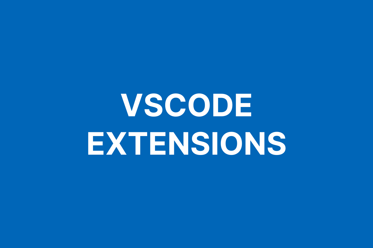VSCode Extensions